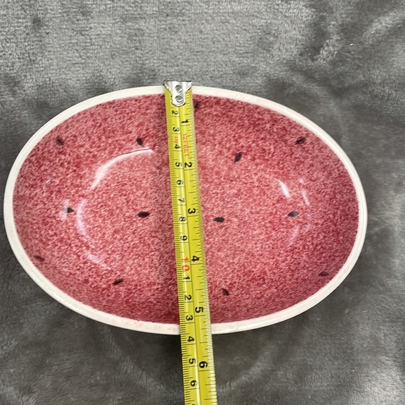 VTG Shafford Original Ceramic Watermelon Bowls 1982 Appx 7.5” - Picture 7 of 7